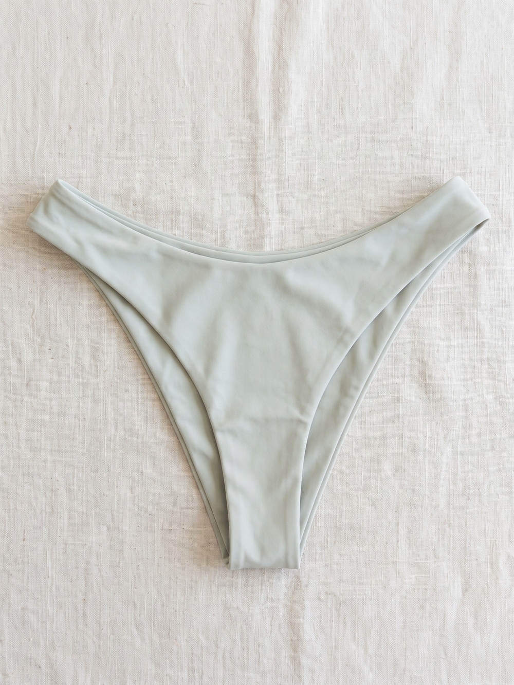 Women's High-Cut Bikini Bottom in Sage